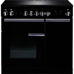 Rangemaster Professional Plus 90 Electric Ceramic - 91830 Range Cooker in Black